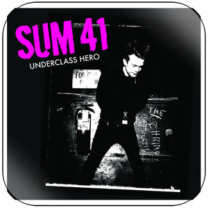 Sum 41 Underclass Hero-3 Album Cover Sticker Sum 41 Underclass Hero-3 Album Cover Sticker