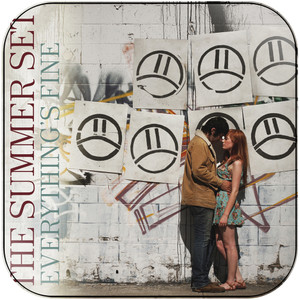 The Summer Set Everythings Fine Album Cover Sticker The Summer Set Everythings Fine Album Cover Sticker