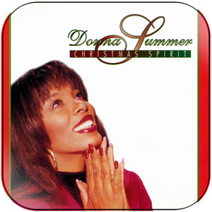 Donna Summer Christmas Spirit Album Cover Sticker Donna Summer Christmas Spirit Album Cover Sticker