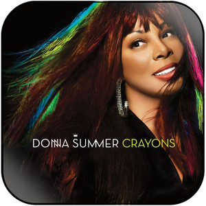 Donna Summer Crayons Album Cover Sticker