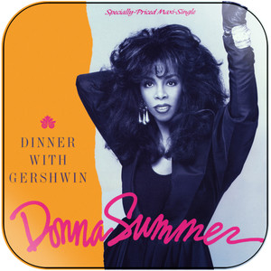 Donna Summer Dinner With Gershwin Album Cover Sticker