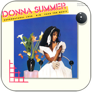 Donna Summer Supernatural Love Album Cover Sticker Donna Summer Supernatural Love Album Cover Sticker