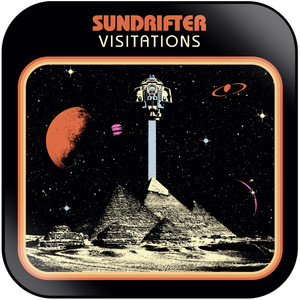 Sundrifter Visitations Album Cover Sticker Sundrifter Visitations Album Cover Sticker