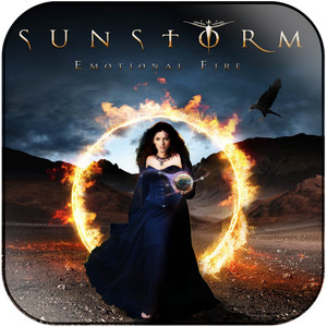 Sunstorm Emotional Fire Album Cover Sticker Sunstorm Emotional Fire Album Cover Sticker