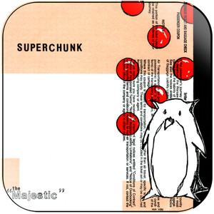 Superchunk The Majestic Album Cover Sticker Superchunk The Majestic Album Cover Sticker