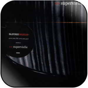 Luciano Supervielle Bajofondo Tango Club Supervielle Album Cover Sticker