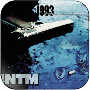 Supreme NTM 1993 Jappuie Sur La Gachette Album Cover Sticker Supreme NTM 1993 Jappuie Sur La Gachette Album Cover Sticker