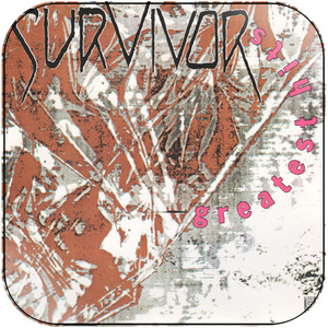 Survivor Greatest Hits Album Cover Sticker Survivor Greatest Hits Album Cover Sticker