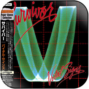 Survivor Vital Signs-1 Album Cover Sticker