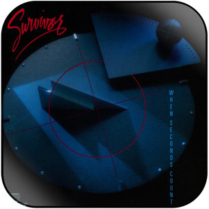 Survivor When Seconds Count-1 Album Cover Sticker Survivor When Seconds Count-1 Album Cover Sticker