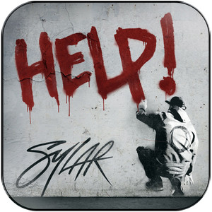 Sylar Help Album Cover Sticker Sylar Help Album Cover Sticker