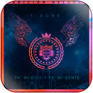 T-Bone Pa Mi Dios Y Pa Mi Gente-1 Album Cover Sticker