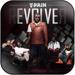 T-Pain Revolver Album Cover Sticker