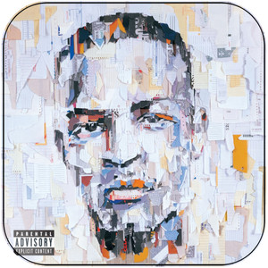 TI Paper Trail-1 Album Cover Sticker