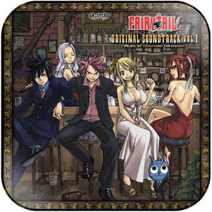 Yasuharu Takanashi Fairy Tail Original Soundtrack Volume 1 Album Cover Sticker Yasuharu Takanashi Fairy Tail Original Soundtrack Volume 1 Album Cover Sticker