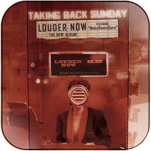 Taking Back Sunday Louder Now Album Cover Sticker Taking Back Sunday Louder Now Album Cover Sticker