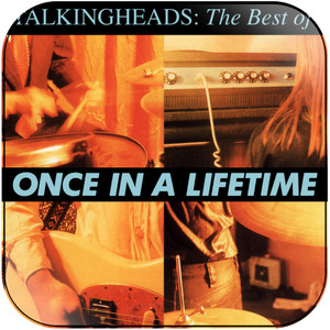 Talking Heads Once In A Lifetime The Best Of Album Cover Sticker Talking Heads Once In A Lifetime The Best Of Album Cover Sticker