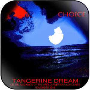 Tangerine Dream Choice Album Cover Sticker Tangerine Dream Choice Album Cover Sticker