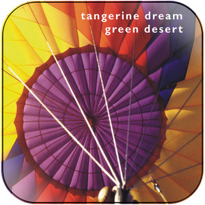 Tangerine Dream Green Desert Album Cover Sticker Tangerine Dream Green Desert Album Cover Sticker