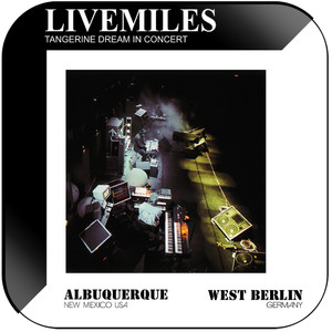Tangerine Dream Livemiles Album Cover Sticker
