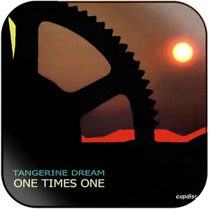 Tangerine Dream One Times One Album Cover Sticker Tangerine Dream One Times One Album Cover Sticker