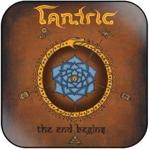 Tantric The End Begins Album Cover Sticker Tantric The End Begins Album Cover Sticker