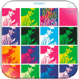Cecil Taylor Unit Structures Album Cover Sticker Cecil Taylor Unit Structures Album Cover Sticker