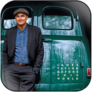 James Taylor Before This World Album Cover Sticker