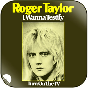 Roger Taylor I Wanna Testify Album Cover Sticker Roger Taylor I Wanna Testify Album Cover Sticker