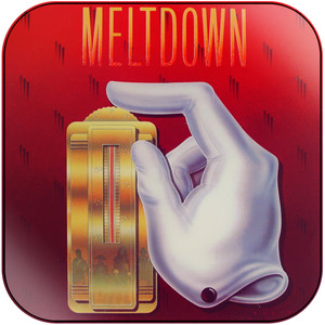 Steve Taylor Meltdown Album Cover Sticker Steve Taylor Meltdown Album Cover Sticker