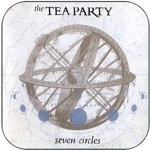 The Tea Party Seven Circles Album Cover Sticker The Tea Party Seven Circles Album Cover Sticker