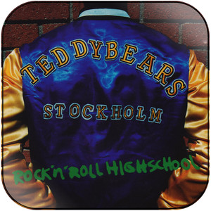 Teddybears Rock N Roll Highschool Album Cover Sticker Teddybears Rock N Roll Highschool Album Cover Sticker