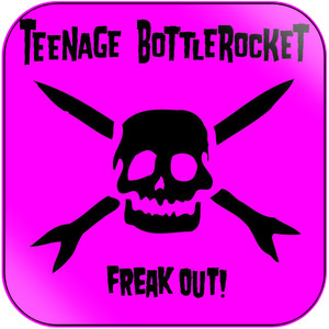 Teenage Bottlerocket Freak Out Album Cover Sticker Teenage Bottlerocket Freak Out Album Cover Sticker