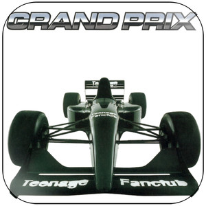Teenage Fanclub Grand Prix Album Cover Sticker