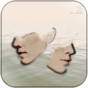 Tegan and Sara Get Along Album Cover Sticker Tegan and Sara Get Along Album Cover Sticker