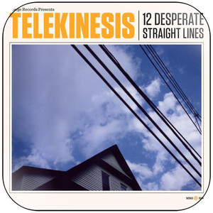 Telekinesis 12 Desperate Straight Lines-1 Album Cover Sticker Telekinesis 12 Desperate Straight Lines-1 Album Cover Sticker