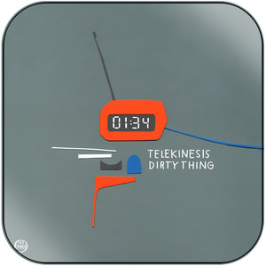 Telekinesis Dirty Thing Album Cover Sticker Telekinesis Dirty Thing Album Cover Sticker