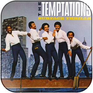 The Temptations Surface Thrills Album Cover Sticker The Temptations Surface Thrills Album Cover Sticker