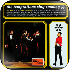 The Temptations The Temptations Sing Smokey Album Cover Sticker The Temptations The Temptations Sing Smokey Album Cover Sticker