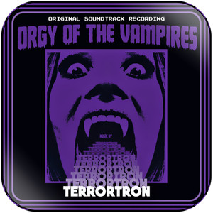 Terrortron Orgy Of The Vampires Album Cover Sticker Terrortron Orgy Of The Vampires Album Cover Sticker