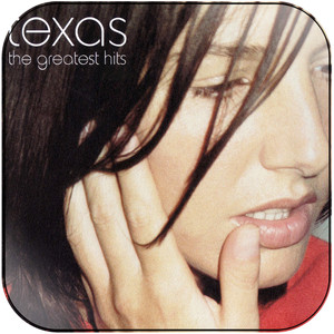 Texas The Greatest Hits Album Cover Sticker Texas The Greatest Hits Album Cover Sticker