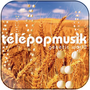 Telepopmusik Genetic World Album Cover Sticker Telepopmusik Genetic World Album Cover Sticker