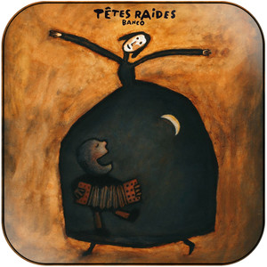 Tetes Raides Banco Album Cover Sticker