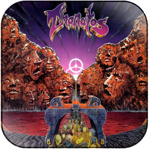 Thanatos Realm Of Ecstacy Album Cover Sticker Thanatos Realm Of Ecstacy Album Cover Sticker