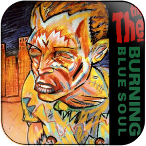 The The Burning Blue Soul Album Cover Sticker The The Burning Blue Soul Album Cover Sticker