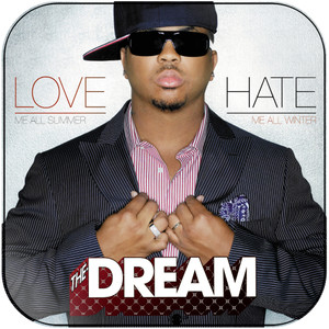 The-Dream Lovehate Album Cover Sticker