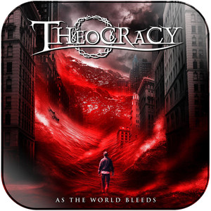 Theocracy As The World Bleeds Album Cover Sticker Theocracy As The World Bleeds Album Cover Sticker