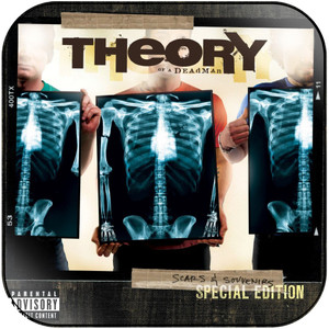 Theory of a Deadman Scars Souvenirs Album Cover Sticker