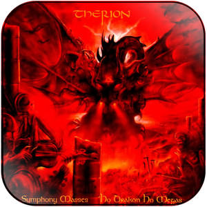 Therion Symphony Masses Ho Drakon Ho Megas-2 Album Cover Sticker