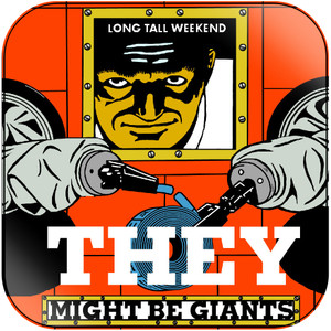 They Might Be Giants Long Tall Weekend Album Cover Sticker